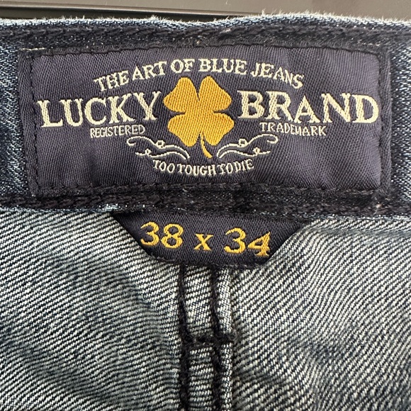 Lucky Brand Men’s Jeans Size 38 - Picture 2 of 3